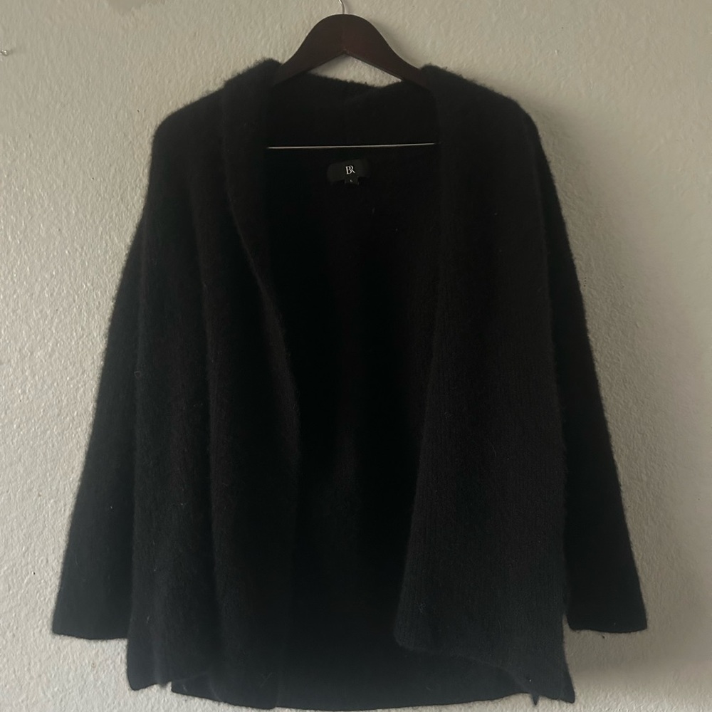 Banana Republic Curio Cocoon Cardigan Open Front 100% Cashmere‎ L Quiet Luxury - Picture 13 of 15